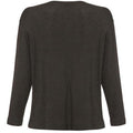 ARCHIVE - 1970s Jean Desses Metallic Black Knitted Cardigan