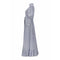 ARCHIVE - 1970s Laura Ashley Edwardian Style navy and White Cotton Dress