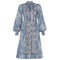 ARCHIVE - 1970s Liberty Print Dress With Quilted Panels