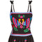 ARCHIVE - 1970s Mexican Hand Embroidered Huipil Style Sun Dress