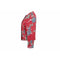 ARCHIVE - 1970s Yves Saint Laurent Red Quilted Jacket With Butterfly Floral Design