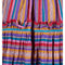 ARCHIVE - 1970s Yves Saint Laurent Striped Peasant Skirt With Ruffle Frill