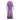 ARCHIVE - 1978 Rare Purple Adini Sultana Dress With Angel Sleeves and Metallic Thread