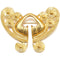 ARCHIVE - 1980s Balenciaga Gold Vintage Aztec Design Brooch