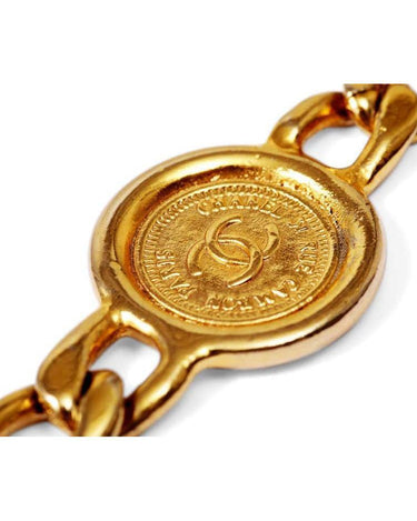 ARCHIVE - 1980s Chanel Rue Cambon Gold Medallion Belt or Necklace