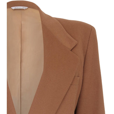 ARCHIVE - 1980s Gianni Versace Camel Wool Boyfriend Jacket
