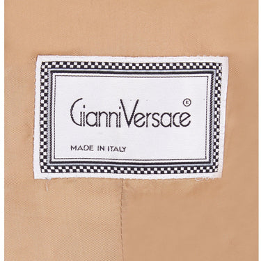 ARCHIVE - 1980s Gianni Versace Camel Wool Boyfriend Jacket