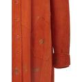 ARCHIVE - 1980s Jean Muir Orange Suede Coat