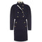 ARCHIVE - 1980s Navy Crepe Chanel Dress with Gold Buttons