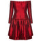 ARCHIVE - 1980s Victor Edelstein Crimson Couture Dress