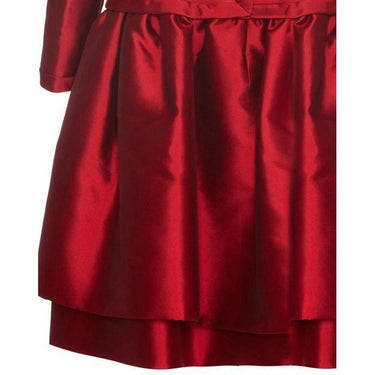 ARCHIVE - 1980s Victor Edelstein Crimson Couture Dress