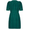 ARCHIVE - 1980s Yves Saint Laurent Green Silk Button Up Dress