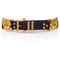 ARCHIVE - 1990s Black and Gold Versace Belt