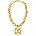 ARCHIVE - 1990s Chanel Double C Pendant Necklace By Victoire De Castellane
