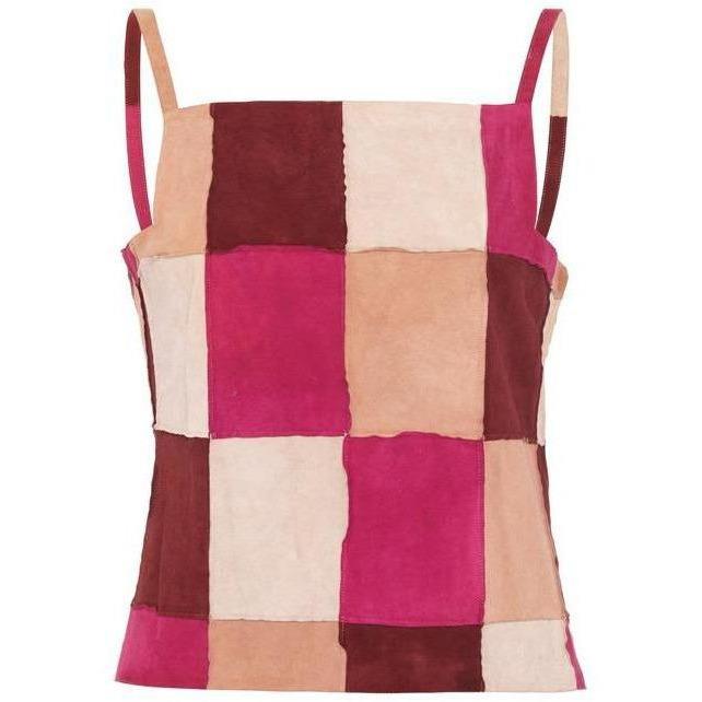 ARCHIVE - 1990s Chanel Leather Patchwork Tunic