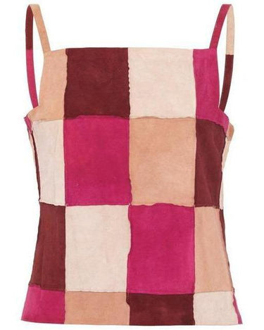 ARCHIVE - 1990s Chanel Leather Patchwork Tunic