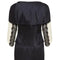 ARCHIVE - 1990s Christian Lacroix Black Satin Skirt Suit