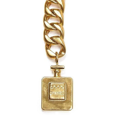ARCHIVE - 1990s Gold Chanel Chain Belt