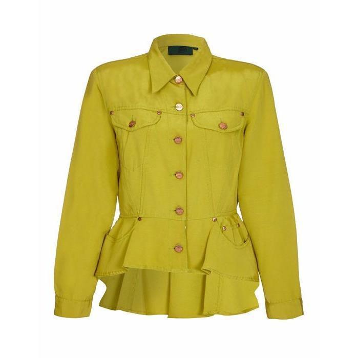 ARCHIVE - 1990s Lime Green Jean Paul Gaultier ‘Junior’ Jacket