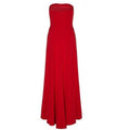 ARCHIVE - 1990s Louis Feraud Red Strapless Dress