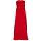 ARCHIVE - 1990s Louis Feraud Red Strapless Dress