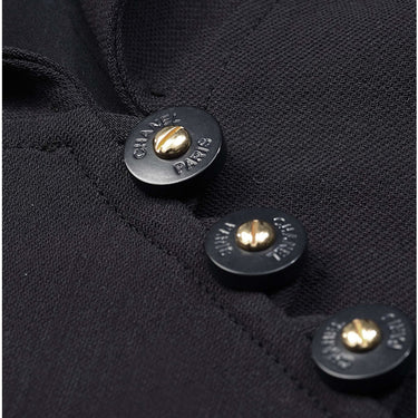 ARCHIVE - 1997 Spring Collection Chanel Boutique Blazer With Scoop Lapel