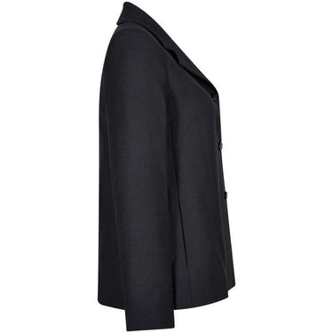 ARCHIVE - 2001 Chanel Black Blazer With CC Button Detail