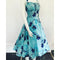 ARCHIVE - Alfred Shaheen 1950s Aquamarine Hawaiian Cotton Sundress With Novelty Fish Print