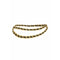 ARCHIVE - Chanel 1980s Classic Heavy Gold Tone and Black Leather Chain Belt