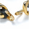 ARCHIVE - Chanel 1980s Classic Heavy Gold Tone and Black Leather Chain Belt