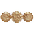 ARCHIVE - Chanel 1980s Large Gold Gilt Brooch With Gripoix Glass Cabochons