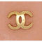 ARCHIVE - Chanel 1990s Gold Plated Gripoix Glass and Rose Enamel CC Brooch
