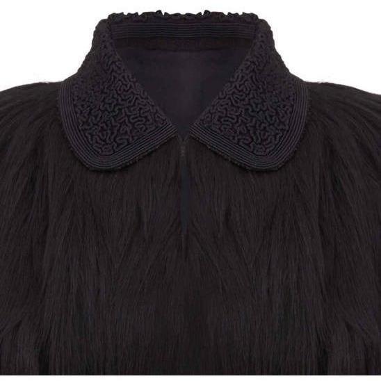 ARCHIVE - Colobus Monkey Black Fur Coat