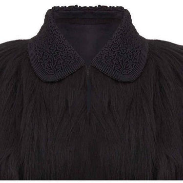 ARCHIVE - Colobus Monkey Black Fur Coat