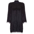 ARCHIVE - Colobus Monkey Black Fur Coat