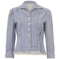 ARCHIVE - Early 20th Century Blue and White Stripe Shir