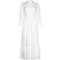 ARCHIVE - Edwardian/Victorian Style 1970s White Lace Lawn Dress With Pin-Tuck Detail