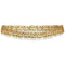 ARCHIVE - Elaborate Chanel 1990s Gold Tone Belt With Crystal Rhinestone Embellishments