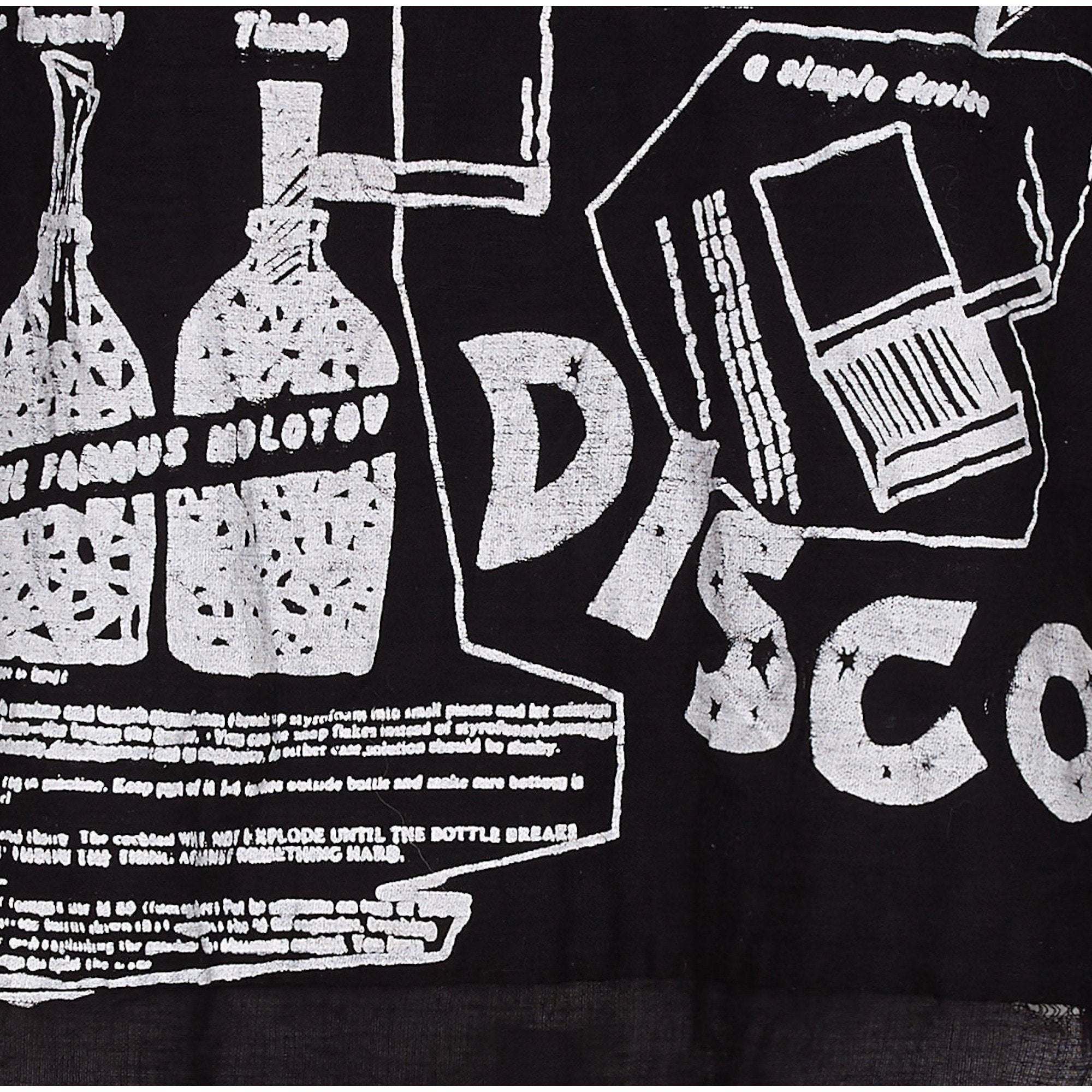 Men's Vive Le Rock As Worn By Sid Vicious Black T-Shirt PUNK - Foto 10