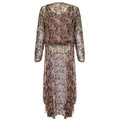 ARCHIVE - Floral Georgette Beaded Flapper Dress and Jacket