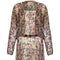 ARCHIVE - Floral Georgette Beaded Flapper Dress and Jacket