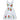 ARCHIVE - French 1950s White Cotton Summer Dress With Embroidered Chenille Flowers