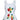 ARCHIVE - French 1950s White Cotton Summer Dress With Embroidered Chenille Flowers