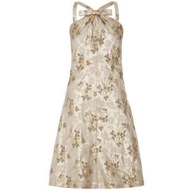 ARCHIVE - French Couture Floral Brocade Dress Suit