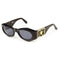 ARCHIVE - Gianni Versace 1990s Black Medusa Vintage Sunglasses with Case Mod 422 Col 852