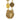 ARCHIVE - Gianni Versace 1990s Yellow and Gold Chain Statement Medusa Belt