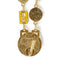 ARCHIVE - Gianni Versace 1990s Yellow and Gold Chain Statement Medusa Belt