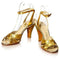ARCHIVE - Gold Leather 1930s Shoes