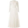 ARCHIVE - Grace Kelly Style 1950s White Lace Bridal Gown