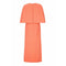 ARCHIVE - Harry B Popper 1960s Peach Maxi Dress with Cape and Jewelled Belt